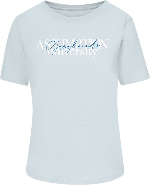 Assumption University Women's Greyhounds Short Sleeve T-Shirt