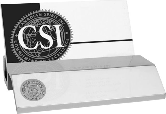 The University of Chicago Business Card Holder