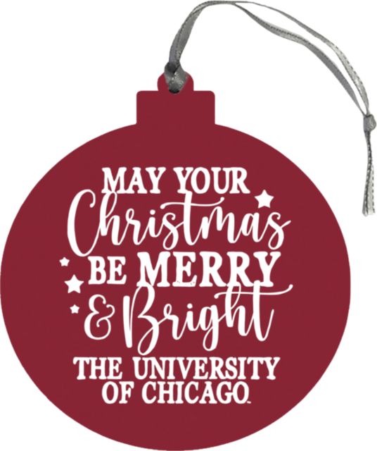 The University of Chicago Round Ornament