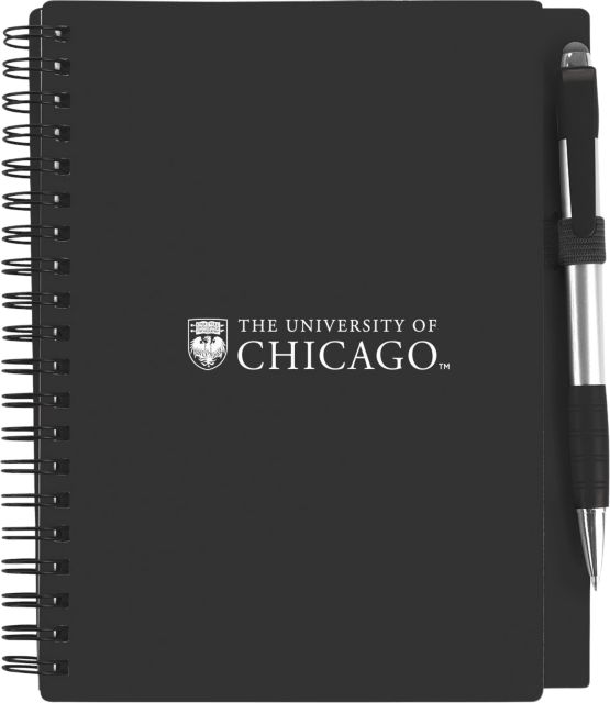 The University of Chicago 6'' x 7'' Spiral Notebook with Pen