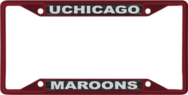 The University of Chicago Maroons License Plate Frame
