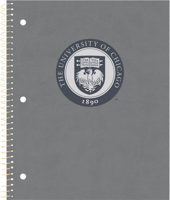 The University of Chicago 1 Subject Notebook
