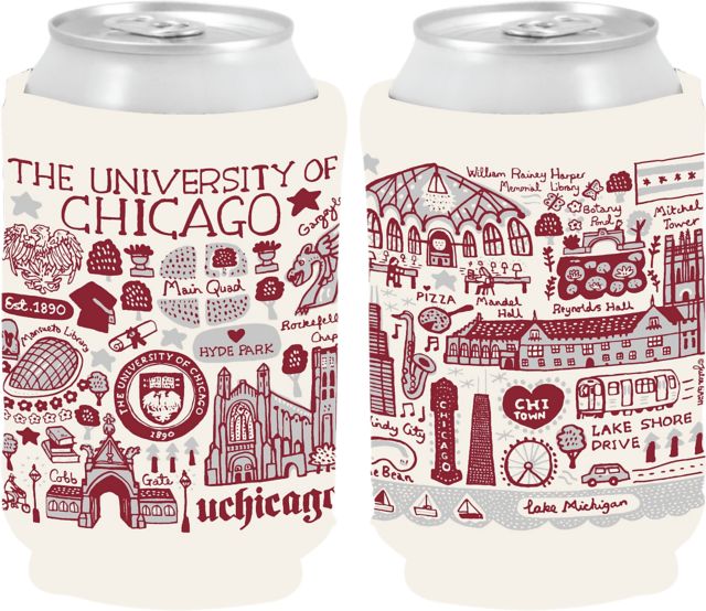 The University of Chicago Julia Gash Can Coozie