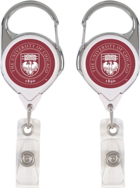 The University of Chicago Retractable Badge Holder