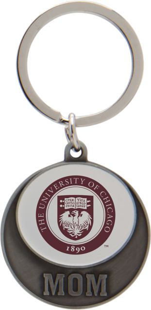 The University of Chicago Mom Keychain