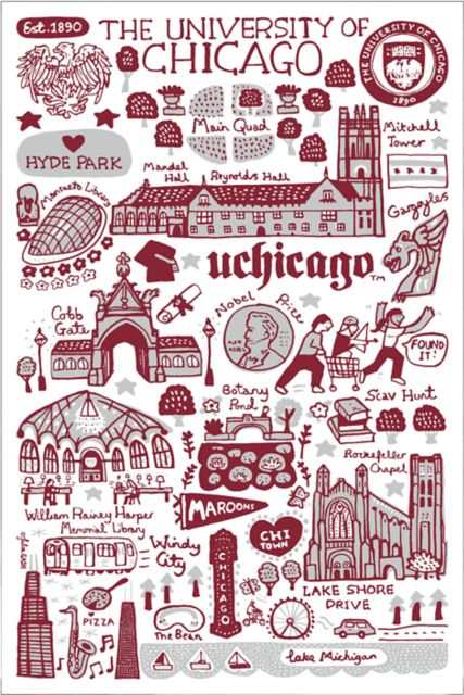The University of Chicago 12x18 Poster