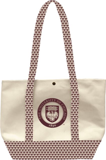 The University of Chicago Heavyweight Snap Tote Bag