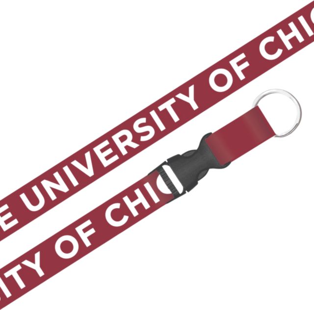 The University of Chicago Lanyard with Buckle