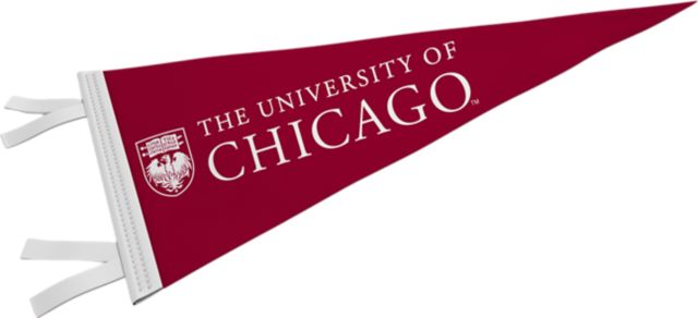 The University of Chicago 6 x 15 Pennant