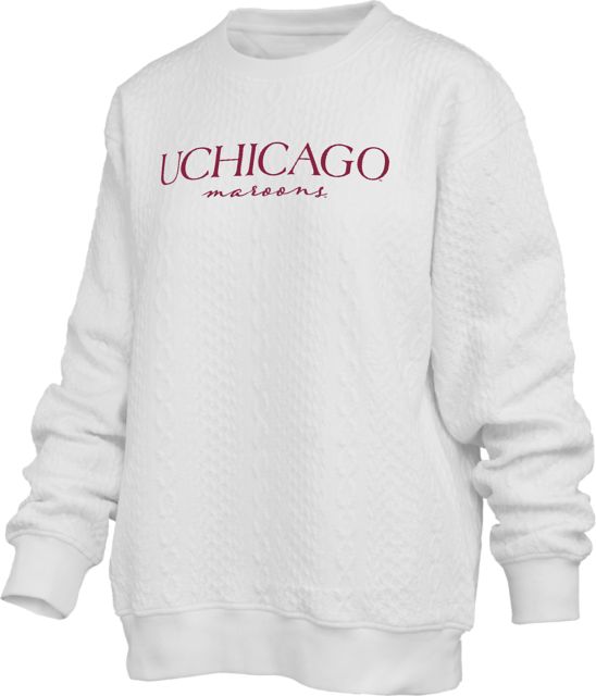 The University of Chicago Maroons Women's Oversized Crewneck Sweatshirt