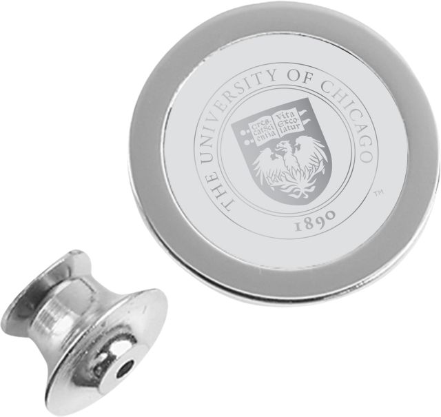 The University of Chicago 23K Gold Plated Lapel Pin