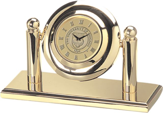 The University of Chicago 3.5'' x 2.5'' Arcade Desk Clock