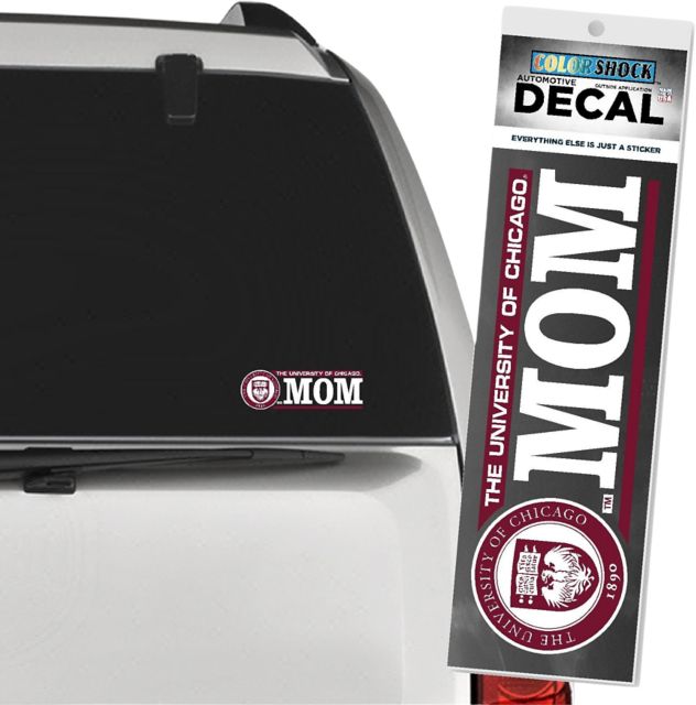 The University of Chicago Mom Decal