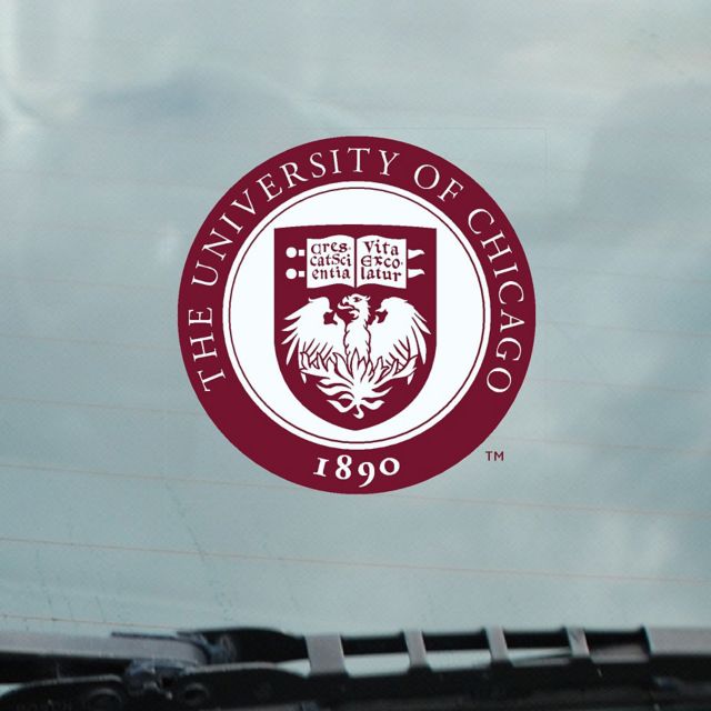 The University of Chicago Cling Decal