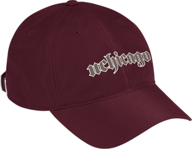 The University of Chicago Adjustable Performance Slouch Cap