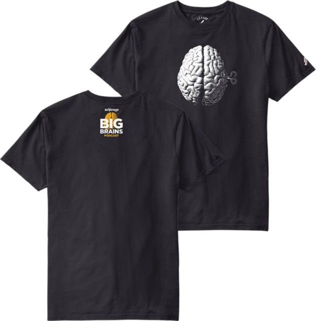 The University of Chicago Big Brains Podcast Short Sleeve T-Shirt