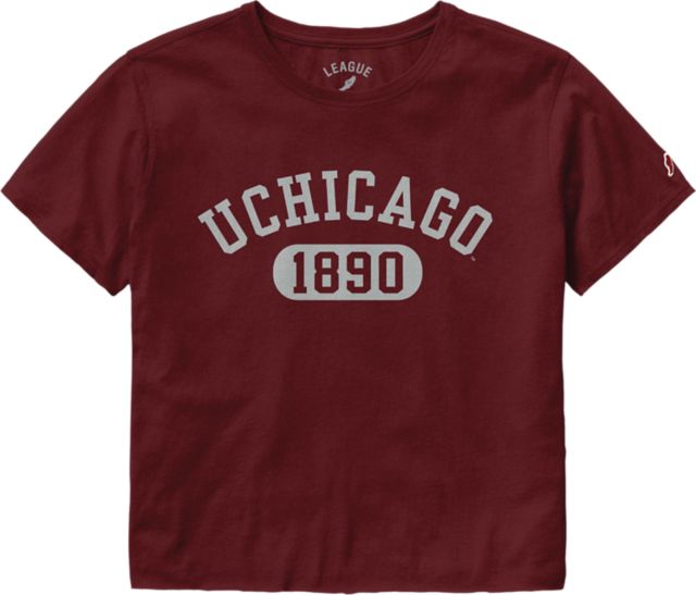 The University of Chicago Women's Crop Short Sleeve T-Shirt