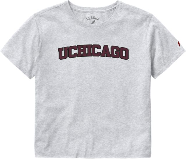 The University of Chicago Short Sleeve Cropped T-Shirt