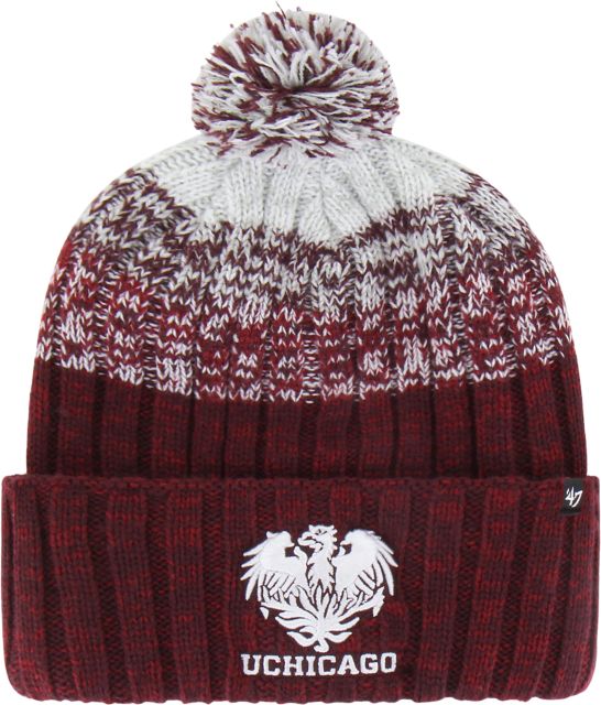 The University of Chicago Cuff Pom Beanie