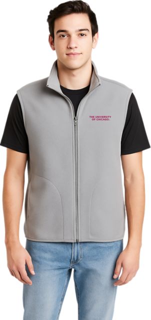 The University of Chicago Full Zip Vest
