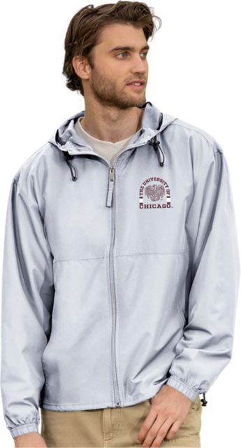 The University of Chicago Maroons Full Zip Windbreaker