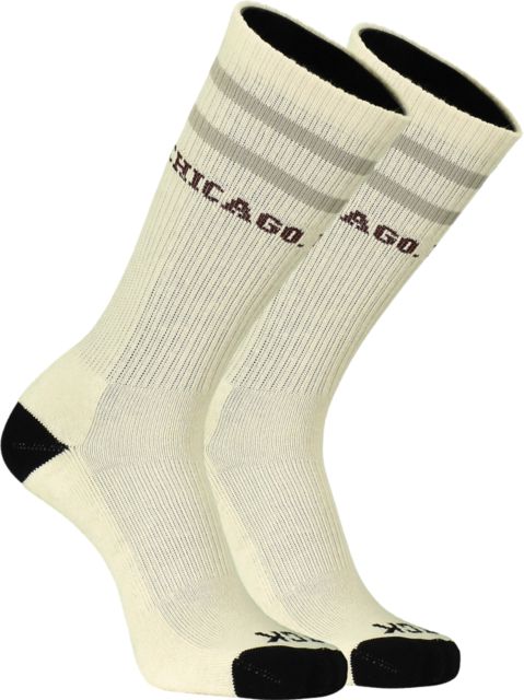 The University of Chicago Vintage Crew Socks