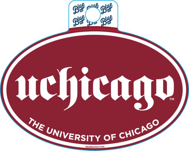 The University of Chicago Full Size Sticker