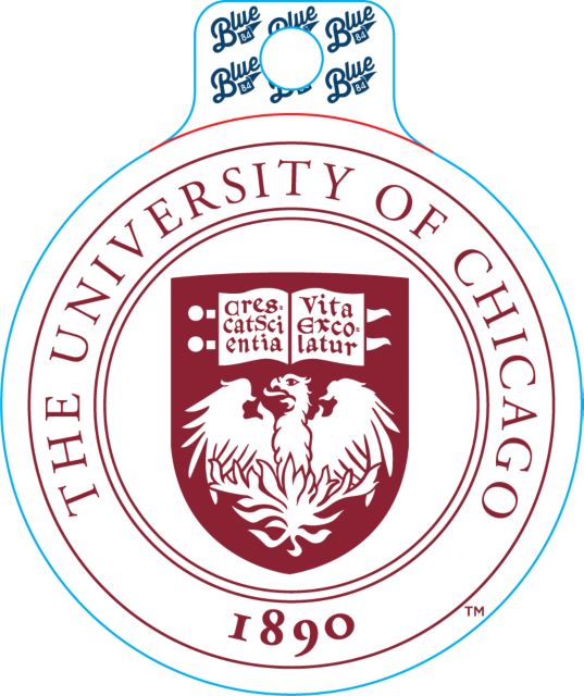 The University of Chicago Full Size Sticker