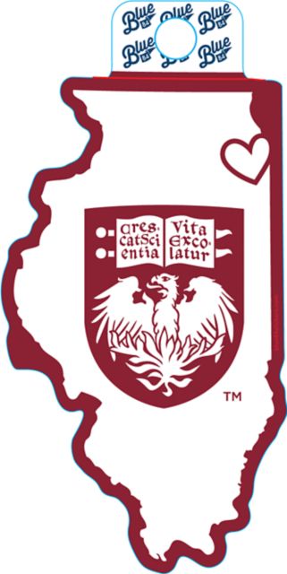 The University of Chicago Full-Size Sticker