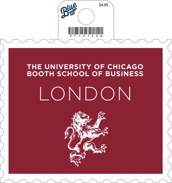 The University of Chicago London Full Size Sticker
