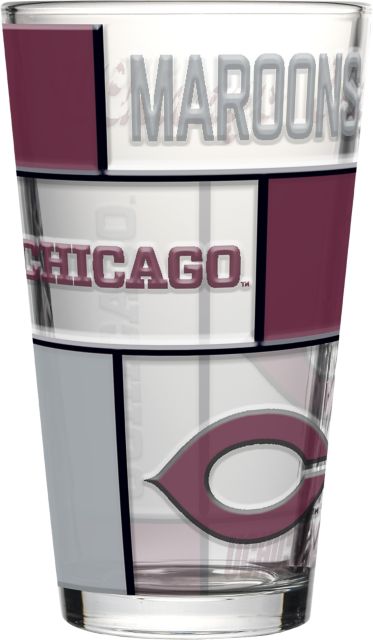 The University of Chicago 16 oz. Pint Glass