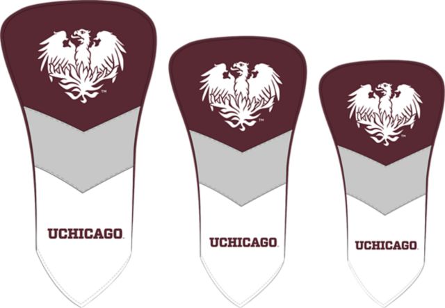 The University of Chicago Golf Head Cover 3-Pack