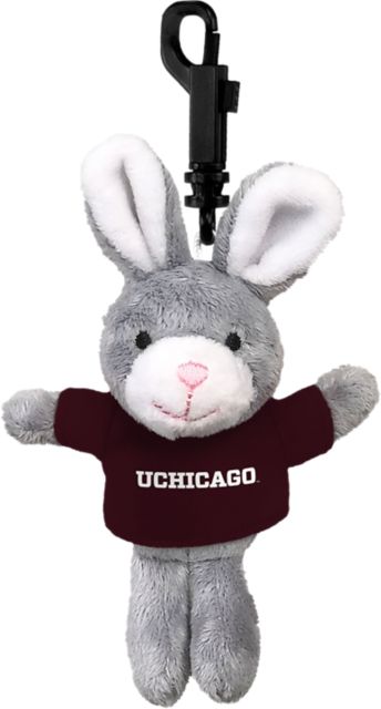 The University of Chicago Plush Keychain