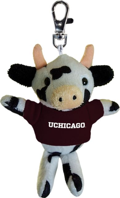 The University of Chicago Plush Keychain