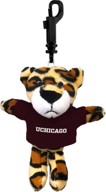 The University of Chicago Plush Keychain