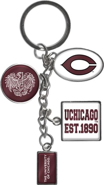 The University of Chicago Dangle Keychain