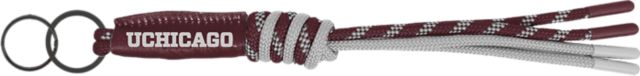 The University of Chicago Knotted Loop Keychain