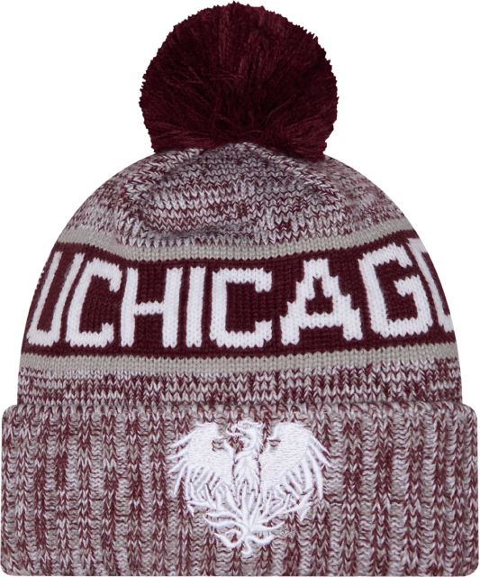 The University of Chicago Pom Beanie