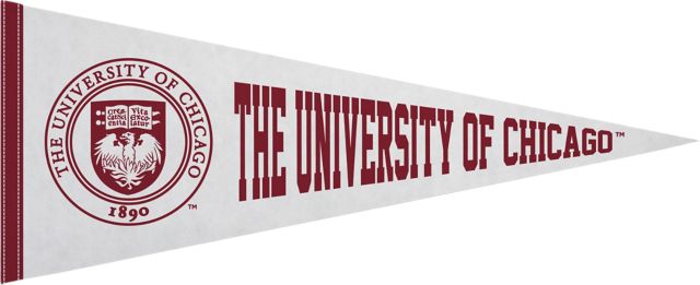 The University of Chicago 12x30 Pennant