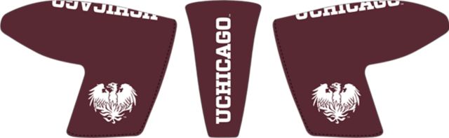 The University of Chicago Maroons Solid Putter Blade Cover