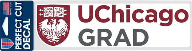 The University of Chicago UChicago Grad Perfect Cut Decal