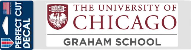 The University of Chicago Graham Cut Perfect Cut Decal