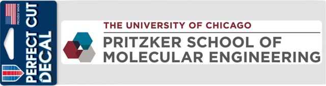 The University of Chicago Pritzker School of Molecular Engineering Perfect Cut Decal