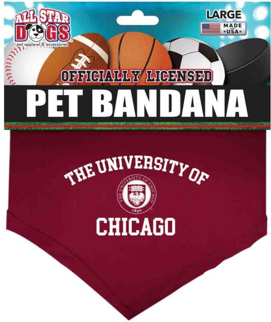 The University of Chicago Pet Bandana