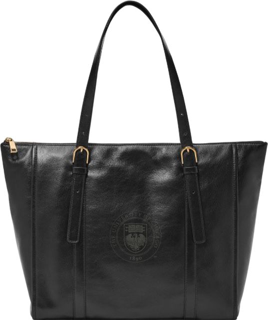 The University of Chicago Leather Tote Bag