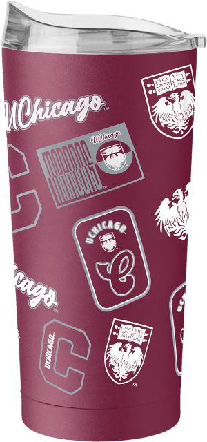 The University of Chicago 20oz Dreamweave Powder Coat Tumbler