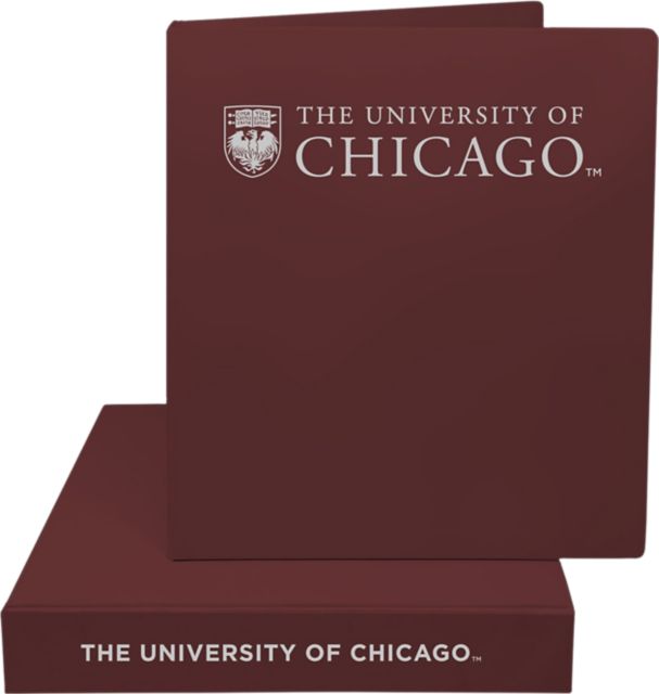 The University of Chicago 1.5'' Vinyl Binder