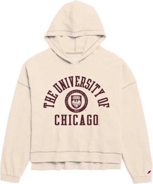 The University of Chicago Women's Waffle Hooded Sweatshirt