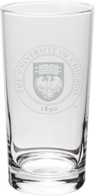 The University of Chicago 10 oz Highball Glass