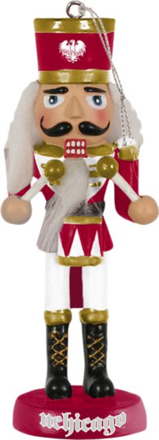 The University of Chicago Maroons Nutcracker Ornament